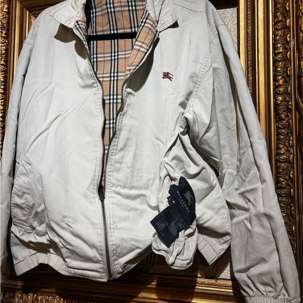 Burberry Bundle Reversible Jacket Large And 3.3fl… - image 3